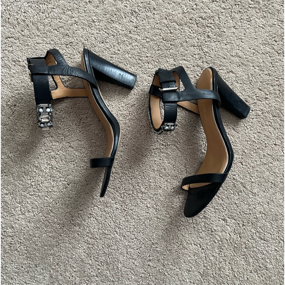 Black heels sz 7 Badgley Mischa